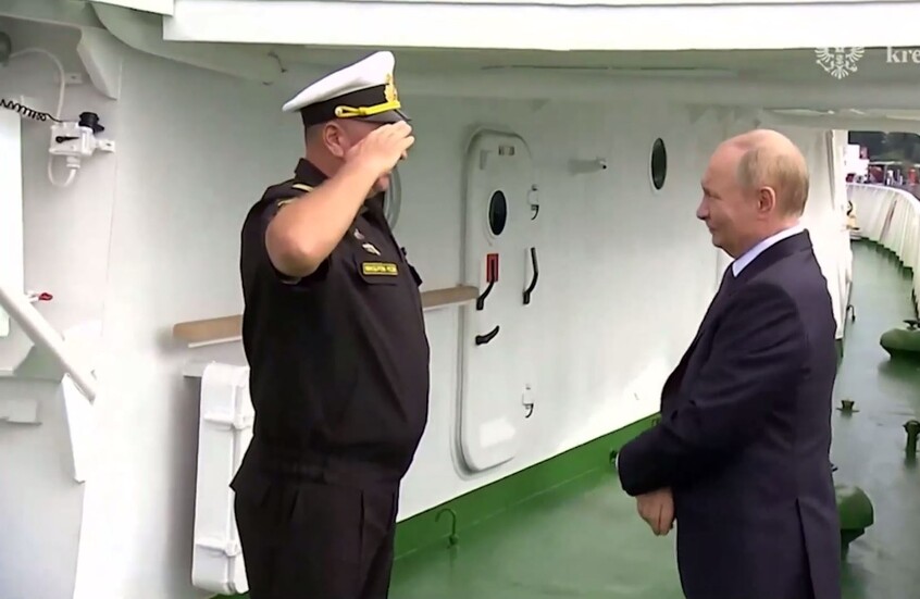 برنامج عمل الرئيس بوتين في فلاديفوستوك يبدأ على متن قارب "أوراغان"