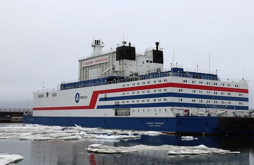 بوتين يعلن عن خطة لبناء محطة نووية عائمة جديدة