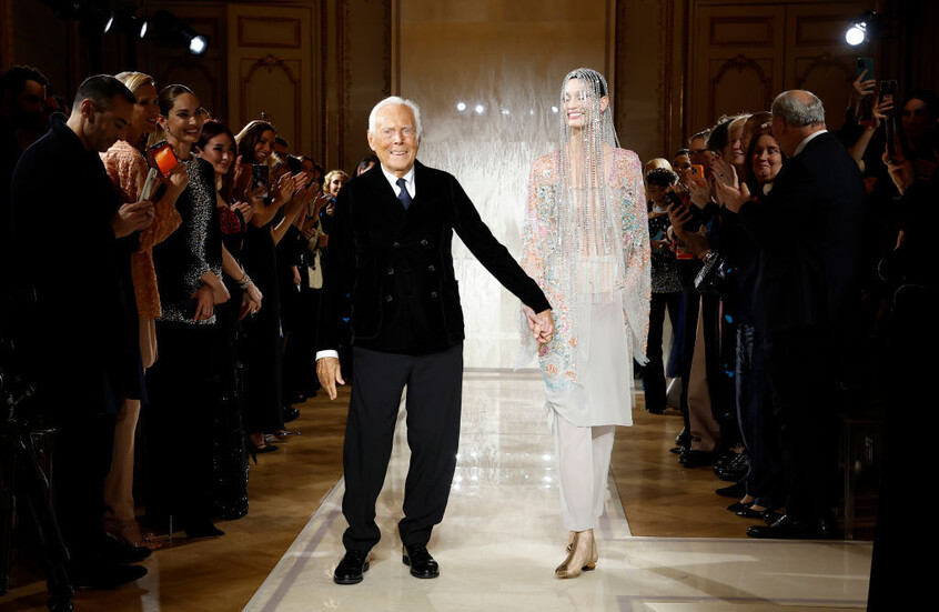 رحيل أيقونة الموضة الإيطالية جورجيو أرماني