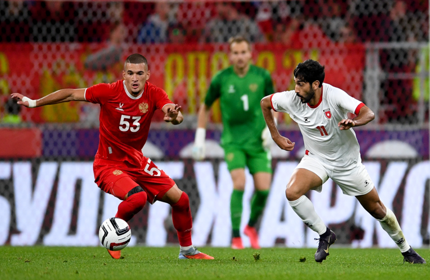 منتخبا روسيا والأردن يفترقان على التعادل