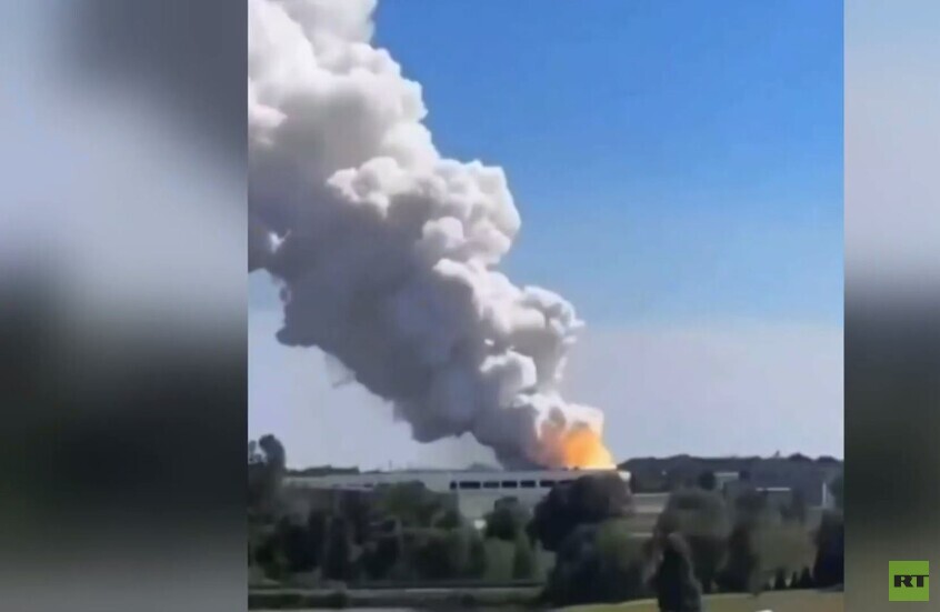 ولاية إنديانا.. حريق في مصنع للكيميائيات