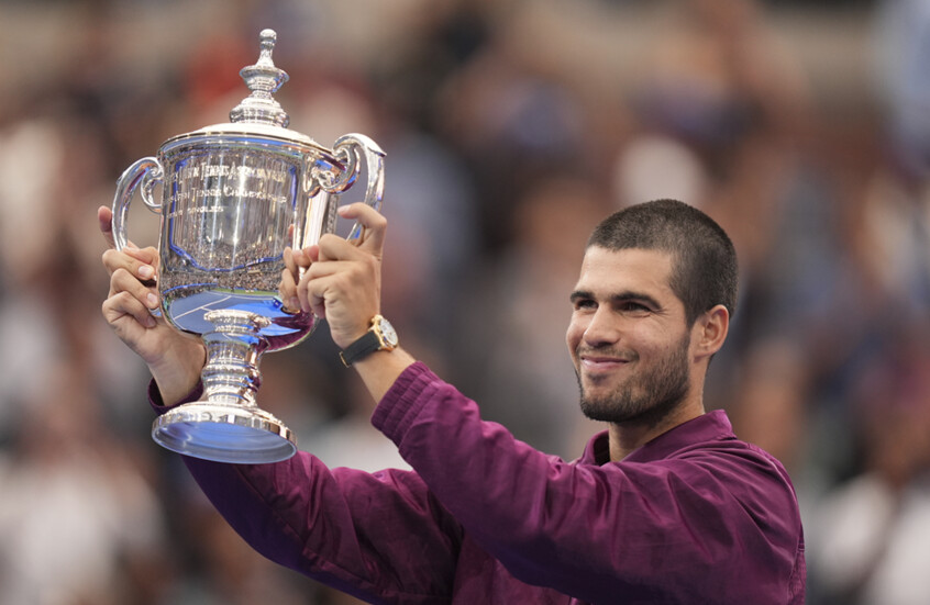 تحت أنظار ترامب.. ألكاراز يتوج بلقب أمريكا المفتوحة ويزيح سينر من صدارة تصنيف التنس (فيديو)