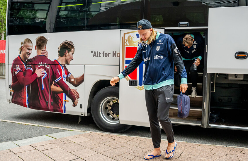 إصابة خارج الملعب لهالاند قبل مواجهة مولدوفا