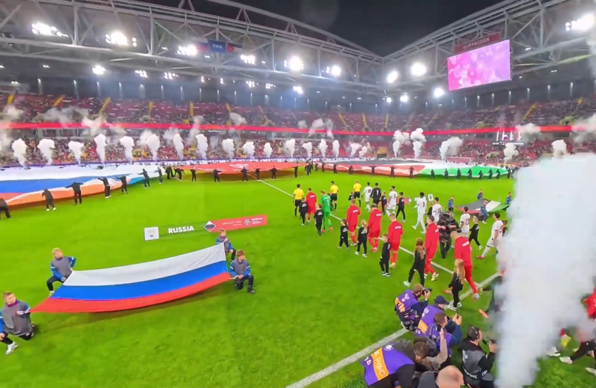 تعادل سلبي ينهي مباراة روسيا والأردن