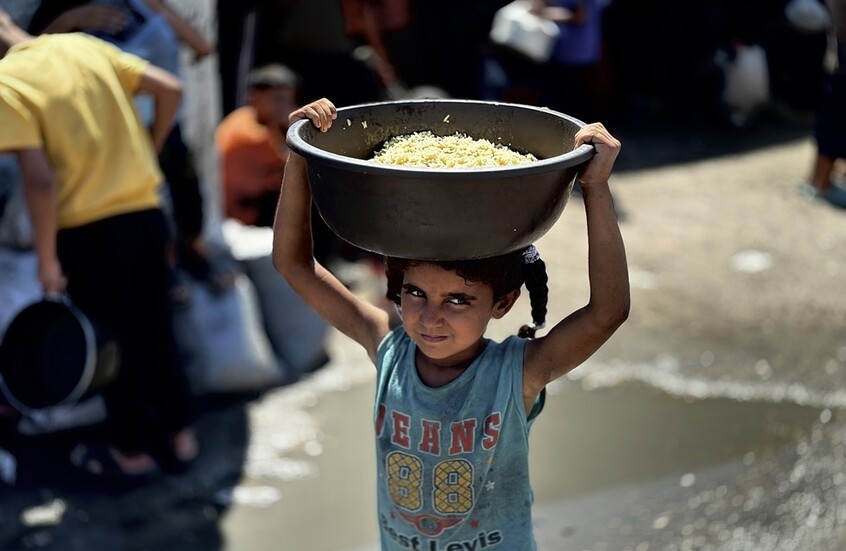 ارتفاع وفيات سوء التغذية في غزة إلى 393 بينهم 140 طفلا