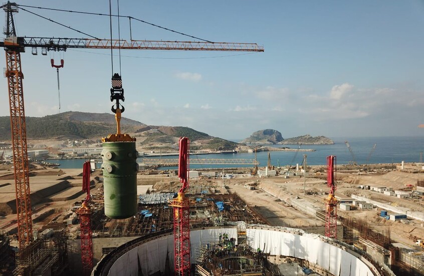 روساتوم تؤكد وصول الوقود النووي إلى محطة "أكويو" في تركيا