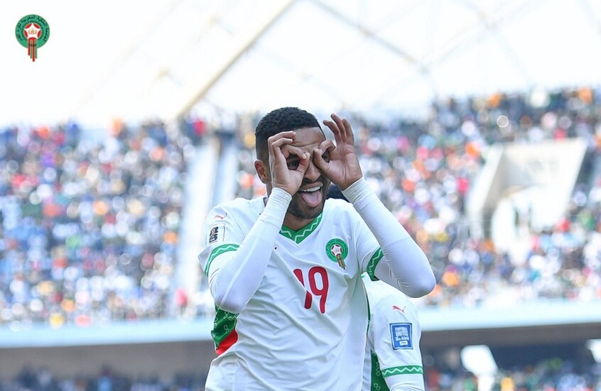 المغرب يهزم منتخب زامبيا على أرضه وبين جماهيره (فيديو)