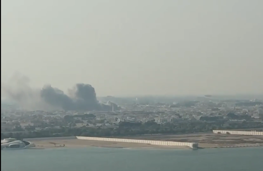 اللحظات الأولى للهجوم الإسرائيلي على مقرات لقادة حماس في الدوحة