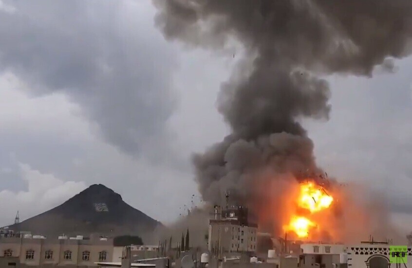 اليمن.. غارات إسرائيلية عنيفة تزلزل العاصمة صنعاء
