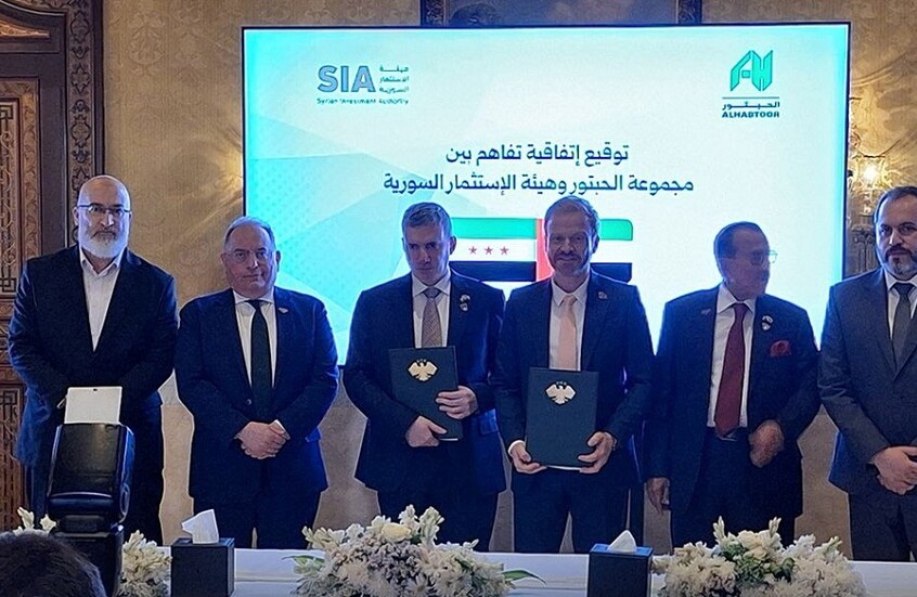 الحبتور يوقع اتفاقية لمشروع ضخم في اللاذقية والحكومة السورية تعده باستثمارات "أكبر من دبي"