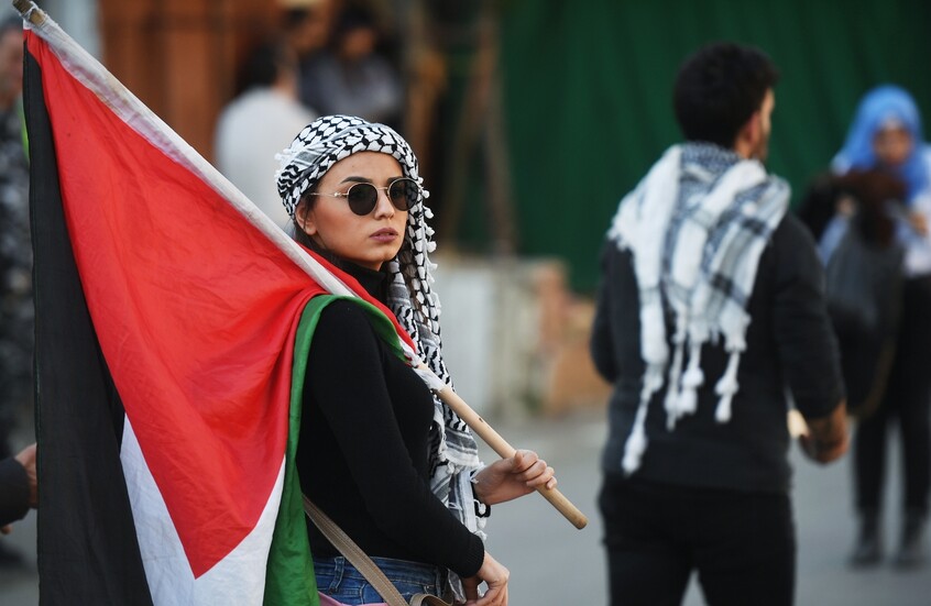 تونس.. الآلاف يحتشدون في سيدي بوسعيد دعما لأسطول كسر الحصار عن غزة (صور)