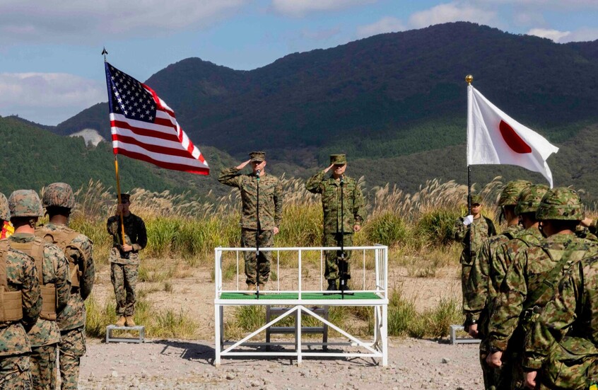 الولايات المتحدة واليابان تطلقان مناورات عسكرية كبرى