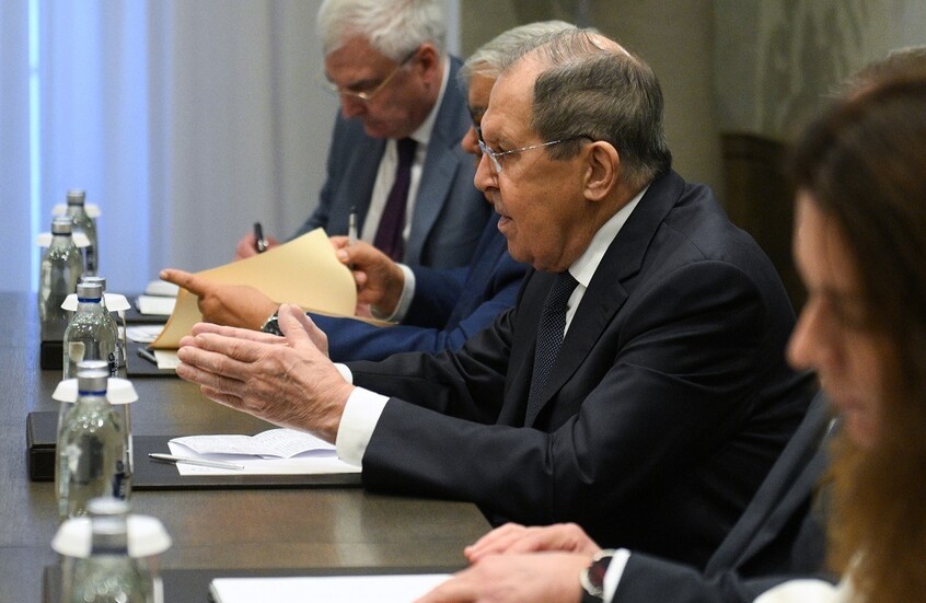 لافروف أمام نظرائه الخليجيين: تصرفات إسرائيل تتحدث عن رغبتها بتقويض إمكانية إنشاء دولة فلسطينية