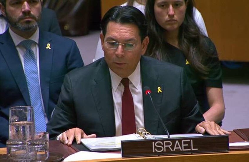 داني دانون: على قطر الاختيار إما إدانة حماس وطردها وتقديمها للعدالة أو ستفعل تل أبيب ذلك