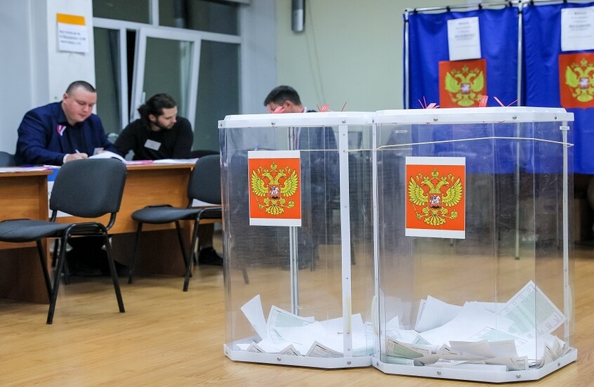 نتائج الانتخابات في 20 منطقة روسية