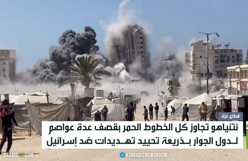 نتنياهو يتجاوز الخطوط الحمر