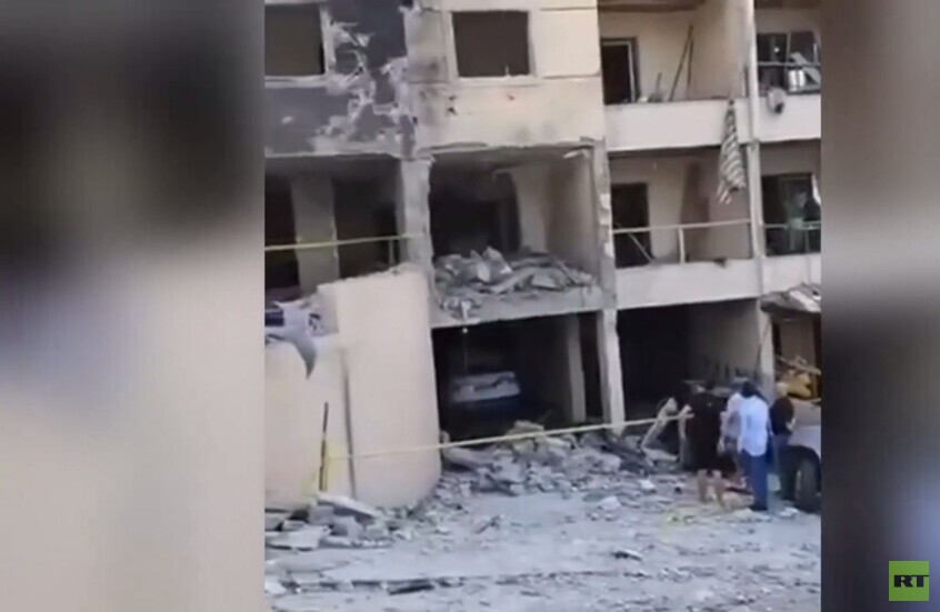 جنوب لبنان.. أضرار جسيمة جراء غارة إسرائيلية على النبطية