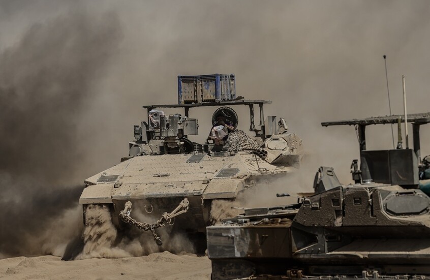 الدبابات الإسرائيلية تتوغل في مدينة غزة (صور+ فيديوهات)