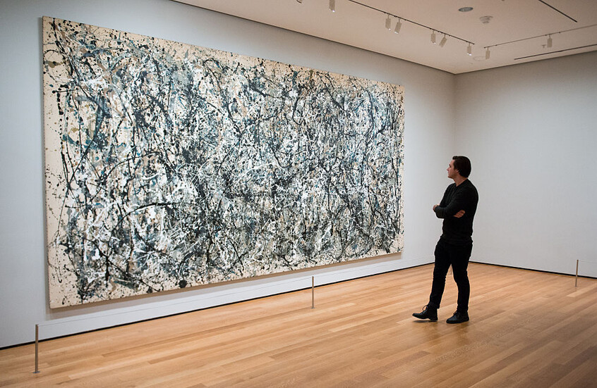 بعد 77 عاما.. كشف سر اللون "المسموم" في لوحة جاكسون بولوك الشهيرة