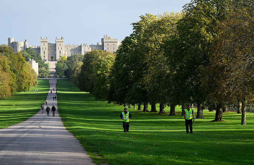 اعتقال رجل بعد اختراق طائرة مسيرة للمجال الجوي قرب قلعة وندسور قبيل زيارة ترامب
