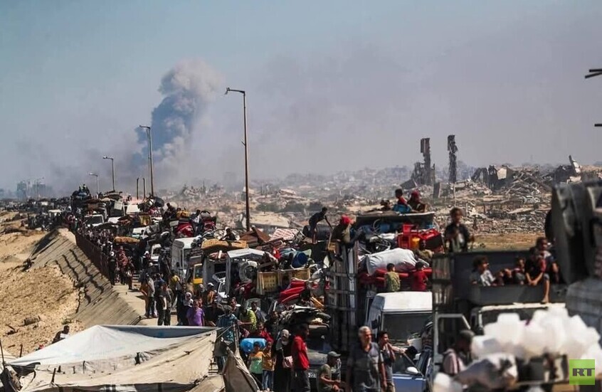 لمدة 48 ساعة فقط.. الجيش الإسرائيلي يعلن عن ممر آمن لإخلاء سكان غزة جنوبا (صورة)