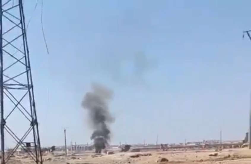 سوريا.. انفجار مجهول على طريق مطار حلب (فيديو)