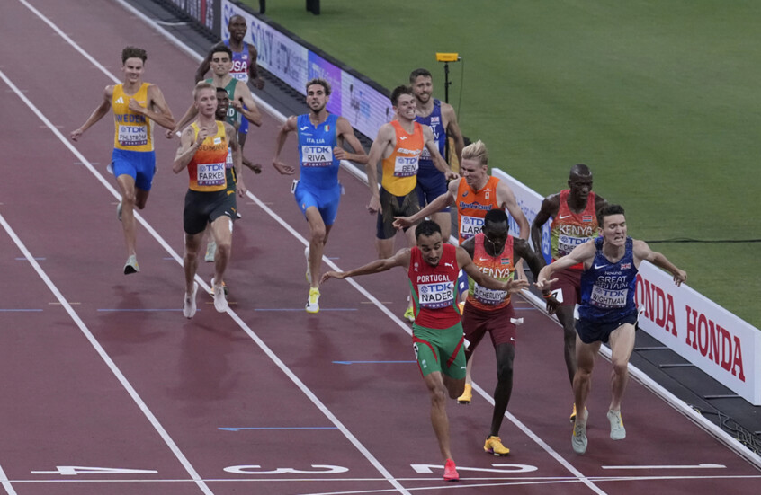 إسحاق ناظر يفجر مفاجأة مدوية في بطولة العالم لألعاب القوى (فيديو)