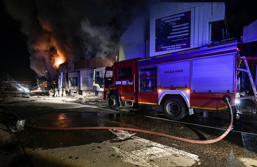 مسيرات أوكرانية تهاجم مصنعا للبتروكيماويات ومقرا لشركة نفط وغاز على الأراضي الروسية