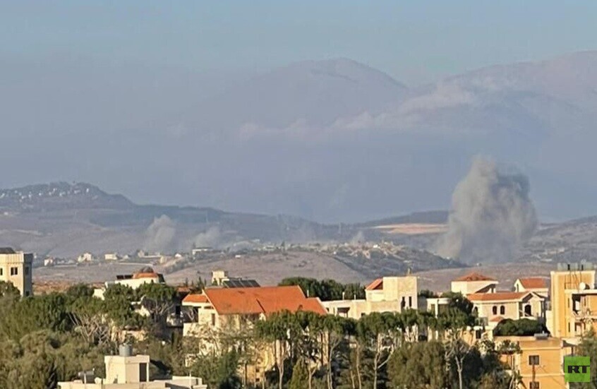 الجيش الإسرائيلي يعلن بدء شن سلسلة غارات على جنوب لبنان (فيديوهات)