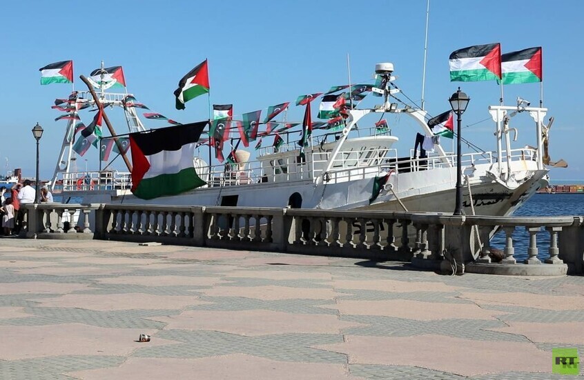 ليبيا.. تأجيل إبحار سفينة "عمر المختار" وتحويلها إلى مركز علاجي متكامل لدعم "أسطول الصمود"