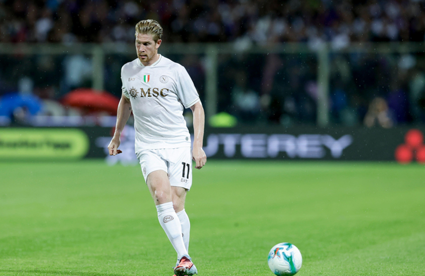 دي بروين يقود نابولي أمام مانشستر سيتي