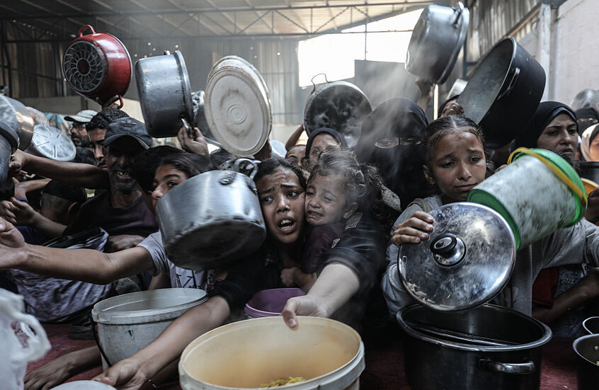 "أوتشا": 28 ألف حالة سوء تغذية حاد بين أطفال غزة خلال شهرين فقط