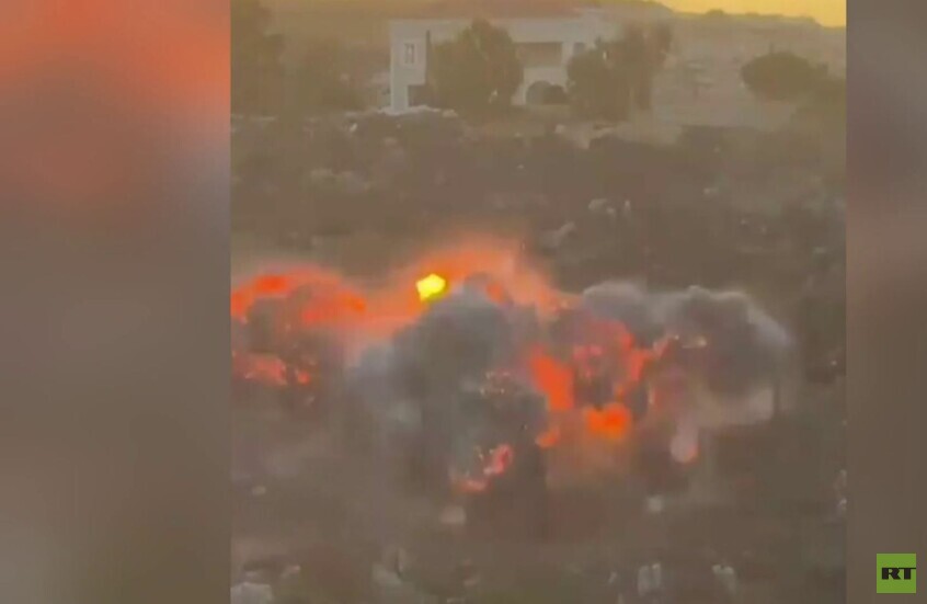 جنوب لبنان.. الغارة الإسرائيلية العنيفة على بلدة دبين