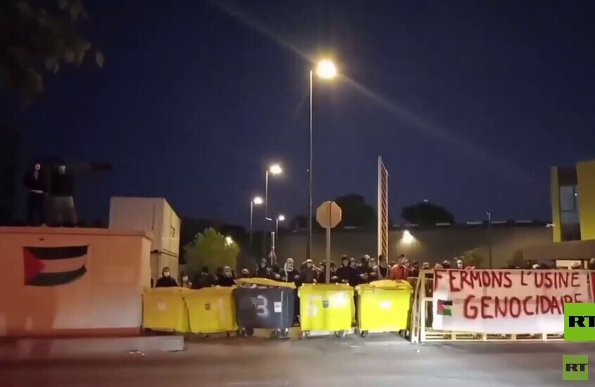 فرنسا.. محتجون يغلقون مصنعا للأسلحة في مرسيليا