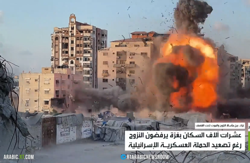 غزة.. بين مأساة النزوح والموت تحت القصف