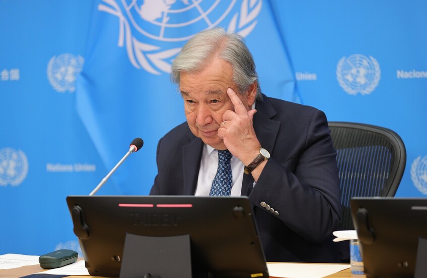 الأمين العام للأمم المتحدة: على العالم ألا يخاف من إسرائيل