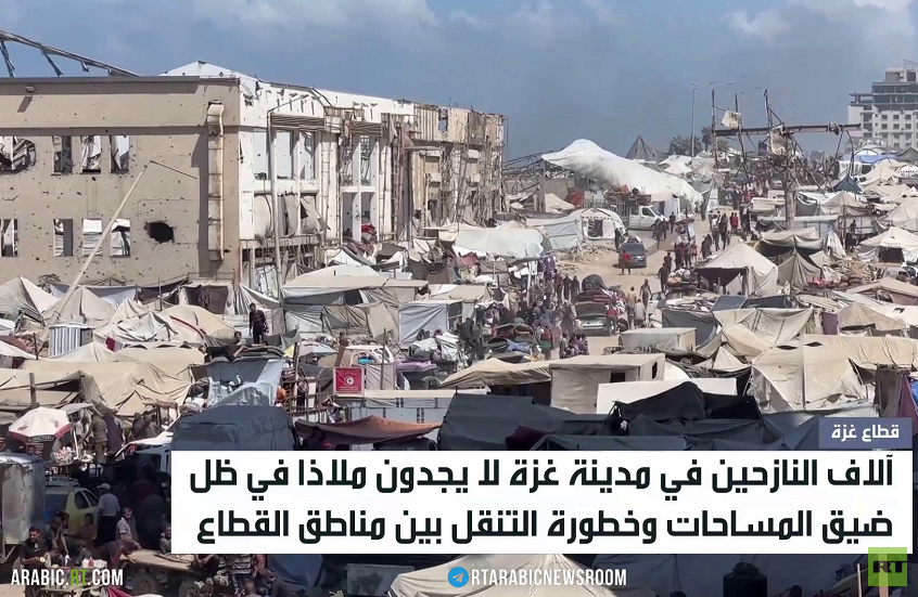 إسرائيل تضيق الخناق على النازحين