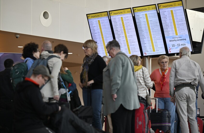 مطار بروكسل: إلغاء أو تحويل 44 رحلة جوية الأحد بسبب الهجوم الإلكتروني