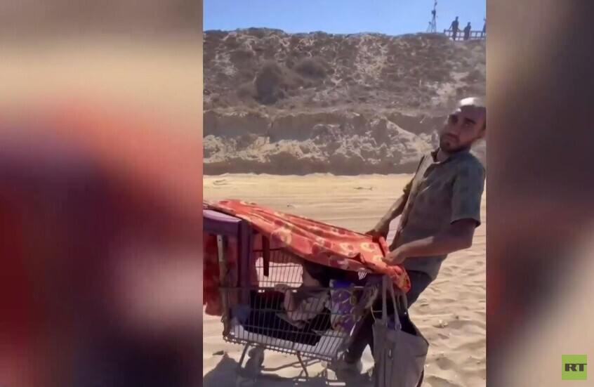 غزة.. مشاهد النزوح القاسية