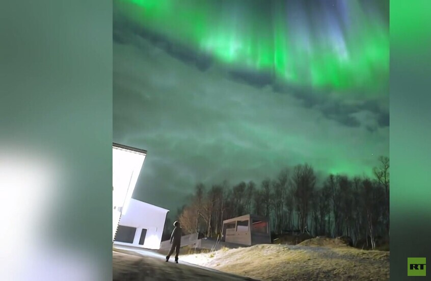 عجائب الطبيعة تثير دهشة سكان المناطق الشمالية من سطح الأرض