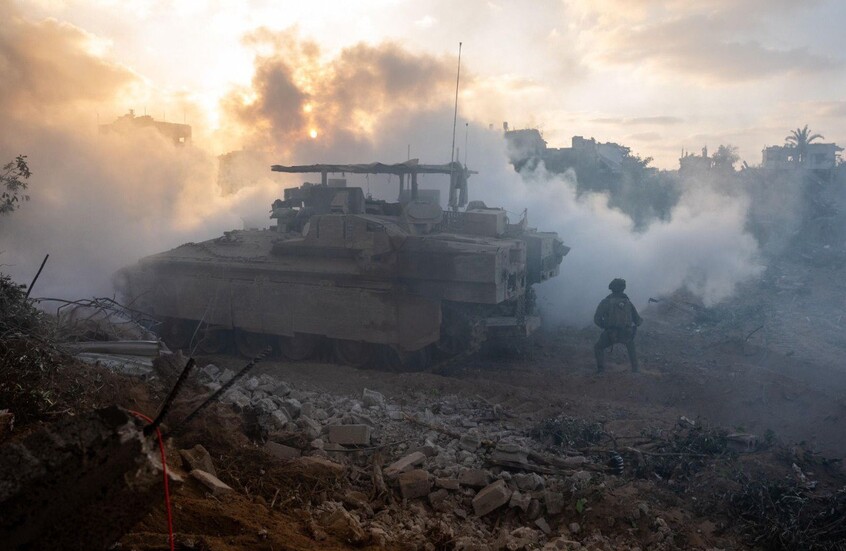 الجيش الإسرائيلي: تم إجلاء أكثر من 550 ألفا من سكان مدينة غزة