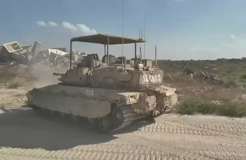 ‏⁧الجيش الإسرائيلي يعلن دخول "الفرقة 36" مدينة غزة (صورة + فيديو)