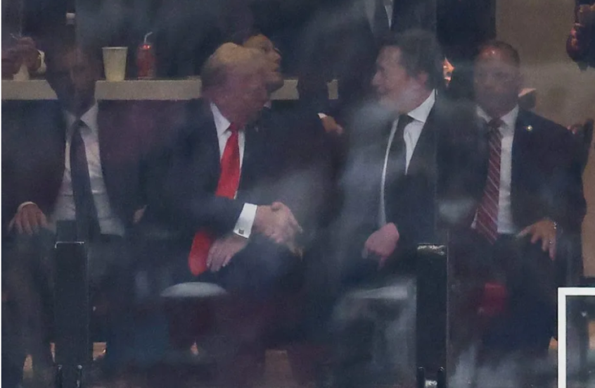 ماذا قال ترامب عن لقائه بماسك بعد القطيعة؟