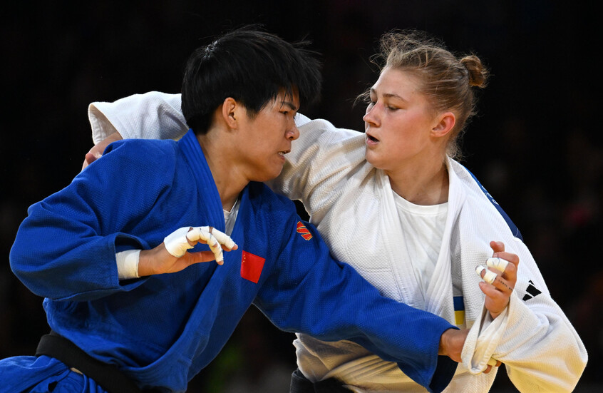 بسبب مقاطعة أوكرانيا.. بطلة جودو تختار اللعب تحت علم دولة عربية