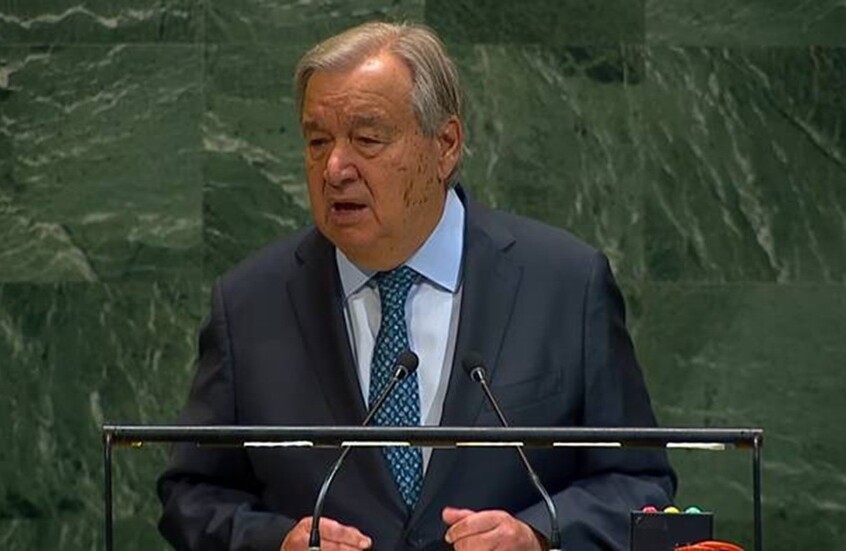 غوتيريش: الأمم المتحدة ليست مكانا للالتقاء بل بوصلة أخلاقية وقوة لحفظ السلام وحراسة القانون الدولي