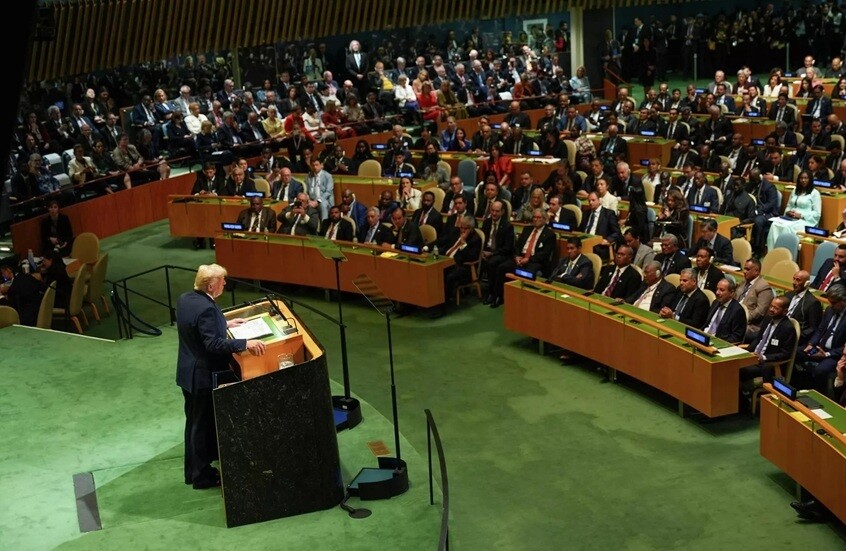 ترامب: لا يمكن السماح للراعي الأول للإرهاب في العالم بامتلاك سلاح نووي