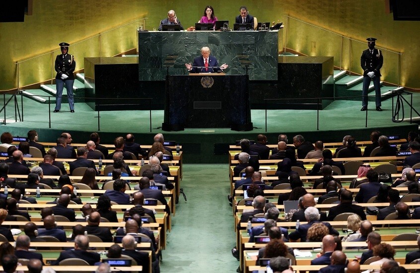 ترامب ينتقد الأمم المتحدة والقادة الأوروبيين: بلدانكم ستذهب إلى الجحيم (فيديو)