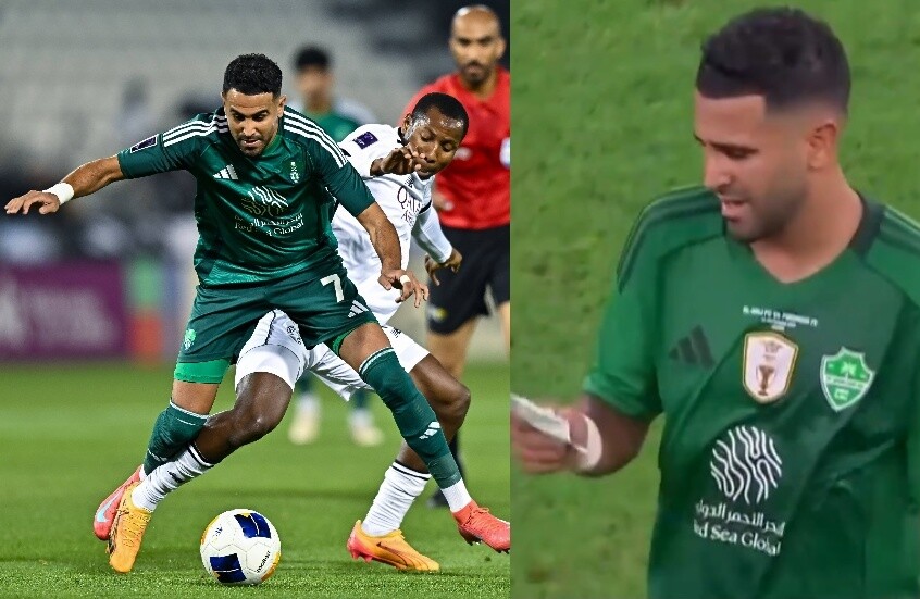 لقطة ورقة التعليمات تثير الجدل حول محرز في كأس القارات (فيديو)