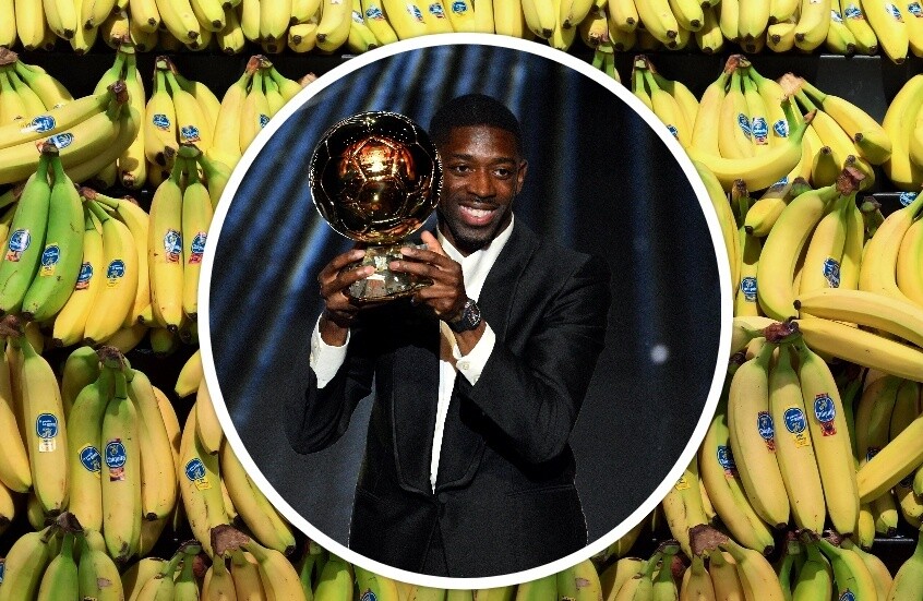 الموز.. سر ديمبلي الخفي نحو الكرة الذهبية