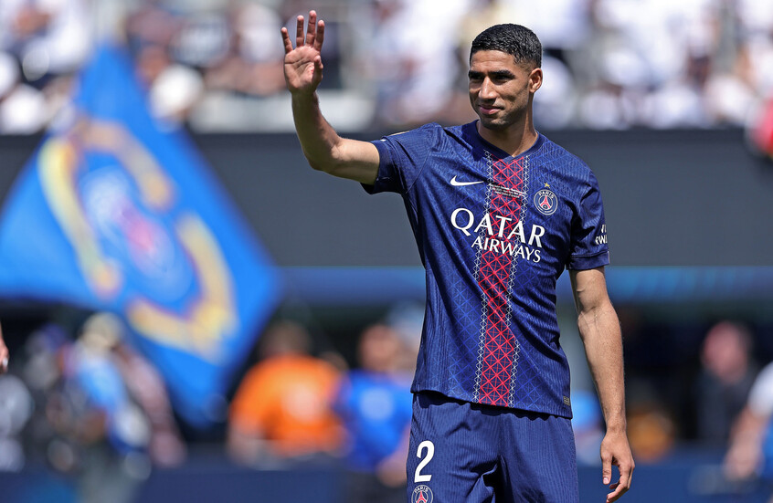 النجم المغربي حكيمي يرد لأول مرة على تهمة الاغتصاب